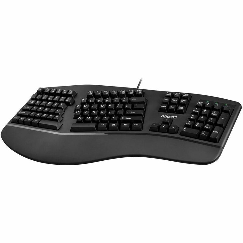 ADESSO MULTI OS 2X LARGE PRINT ILLUMINATED ERGONOMIC MECHANICAL KEYBOARD (USB/BR