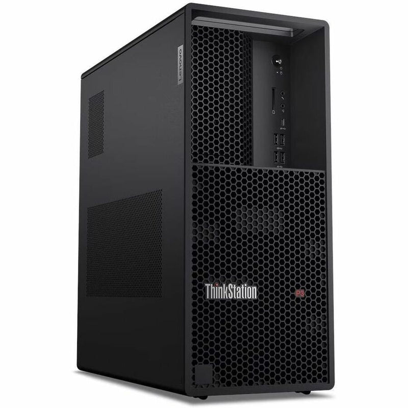 Lenovo ThinkStation P3 Gen 2 30HT0053US Workstation - 1 x Intel Core Ultra 7 265 - vPro Technology - 16 GB - 512 GB SSD - Tower