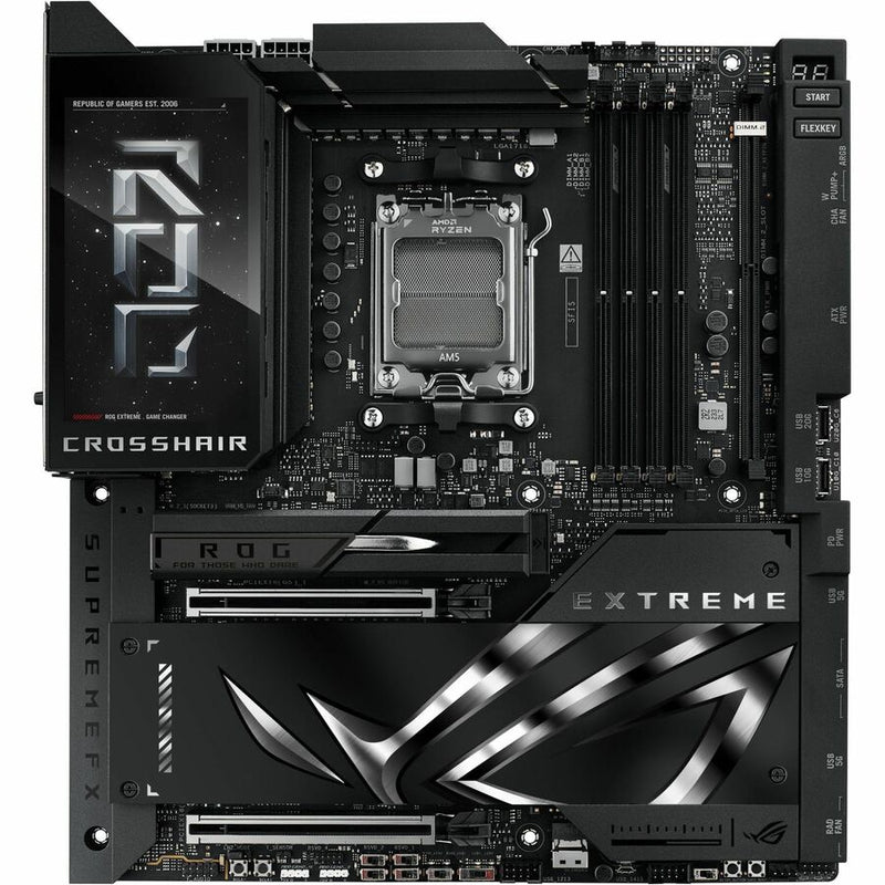 Asus ROG Crosshair X870E Extreme Gaming Desktop Motherboard - AMD X870E Chipset - Socket AM5 - Extended ATX