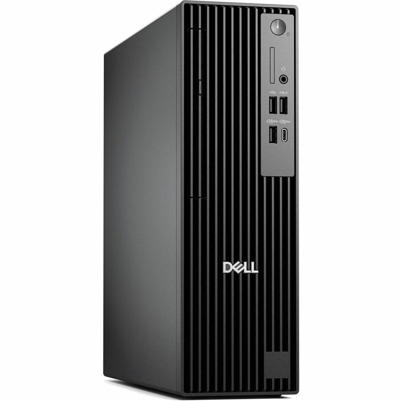 Dell Pro Slim Plus QBS1250 Desktop Computer - Intel Core Ultra 5 235 - 16 GB - 256 GB SSD - Slim PC - Standard Black