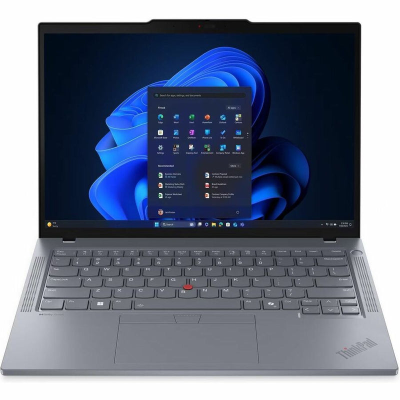 Lenovo ThinkPad T14 Gen 6 21QC0021US 14" Notebook - WUXGA - Intel Core Ultra 7 255U - 16 GB - 512 GB SSD - English Keyboard - Gray
