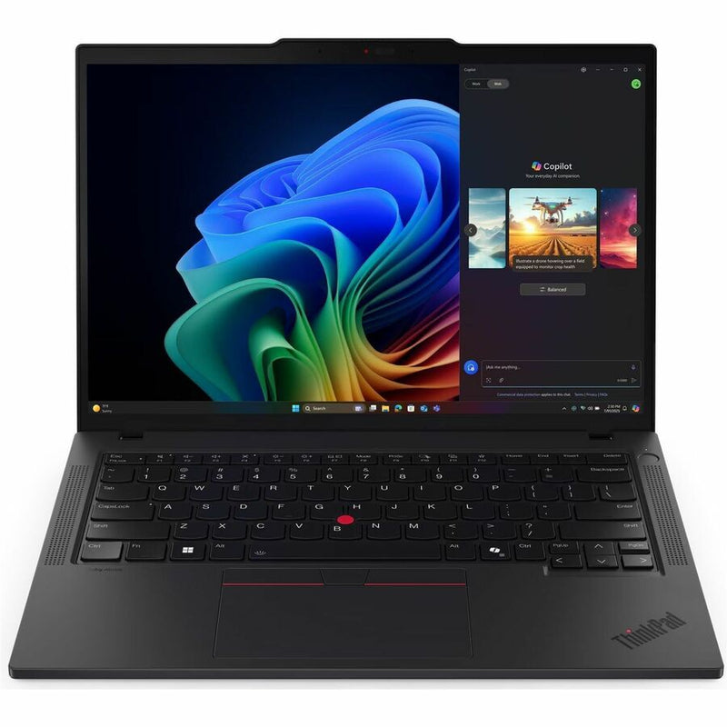 Lenovo ThinkPad T14 Gen 6 21QG0006CA 14" Touchscreen Copilot+ PC Notebook - WUXGA - Intel Core Ultra 5 228V - 32 GB - 512 GB SSD - Canadian French Keyboard - Black