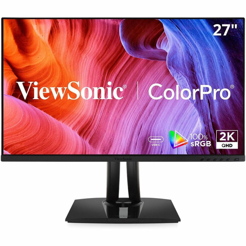 ViewSonic ColorPro VP2756A-2K 27" Class WQHD LED Monitor - 16:9 - Black