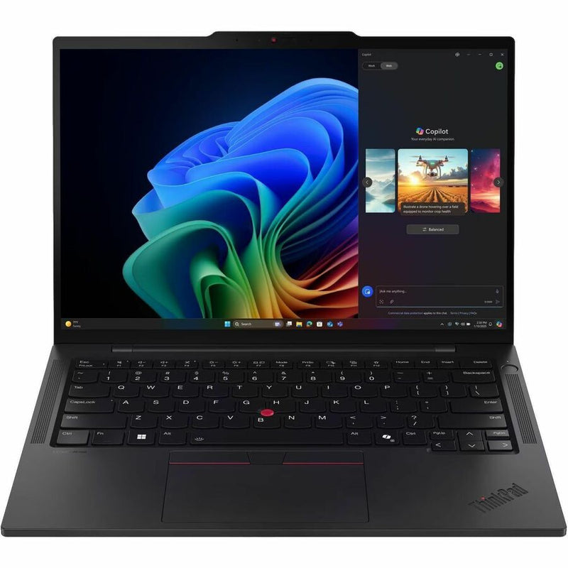 Lenovo ThinkPad T14s Gen 6 21TB000DUS 14" Copilot+ PC Notebook - WUXGA - 60 Hz - AMD Ryzen AI 7 PRO 350 - 16 GB - 512 GB SSD - English Keyboard - Black
