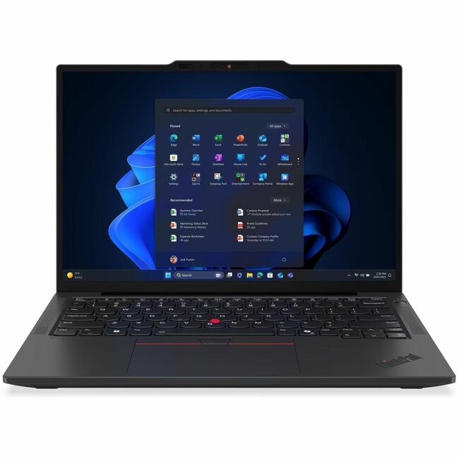 Lenovo ThinkPad X13 Gen 6 21RK00BJCA 13.3" Notebook - WUXGA - Intel Core Ultra 7 265U - Intel Evo Platform - 32 GB - 512 GB SSD - Canadian French Keyboard - Black