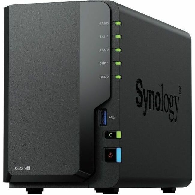 Synology DiskStation DS225+ SAN/NAS Storage System