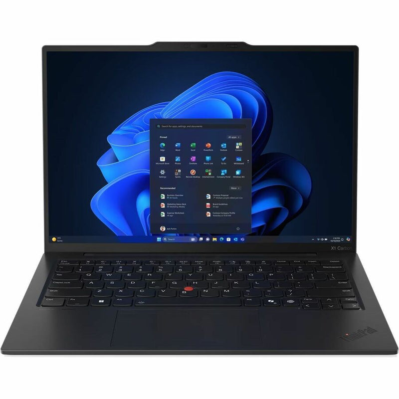 Lenovo ThinkPad X1 Carbon Gen 13 21NX00F9US 14" Notebook - WUXGA - 60 Hz - Intel Core Ultra 7 2nd Gen 255U - Intel Evo Platform - 32 GB - 512 GB SSD - English Keyboard - Black Paint
