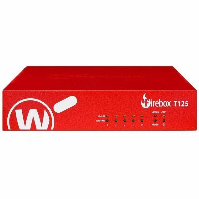 WatchGuard Firebox T125 Network Security/Firewall Appliance