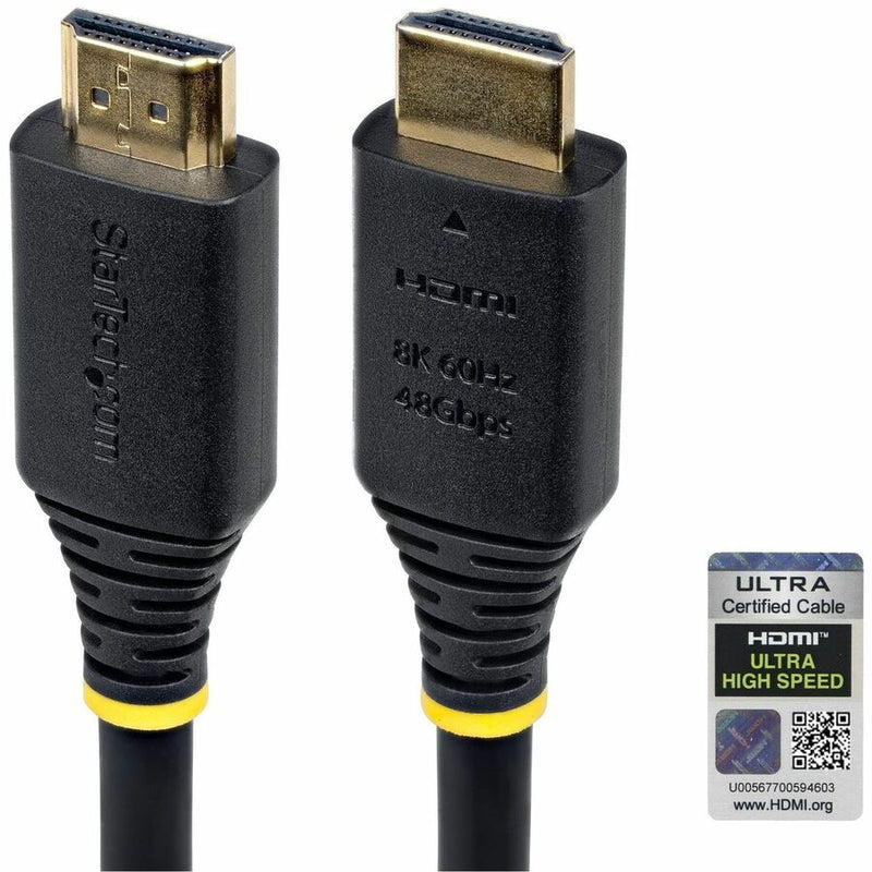 STARTECH 15FT (4.6M) CERTIFIED ULTRA HIGH SPEED HDMI CABLE, 8K 60HZ/4K 120HZ, HD