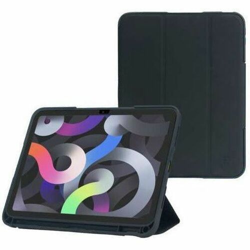 DEQSTER Rugged Rugged Carrying Case (Tri-fold) for 11" Apple iPad Air 11 (2024) Tablet - Black
