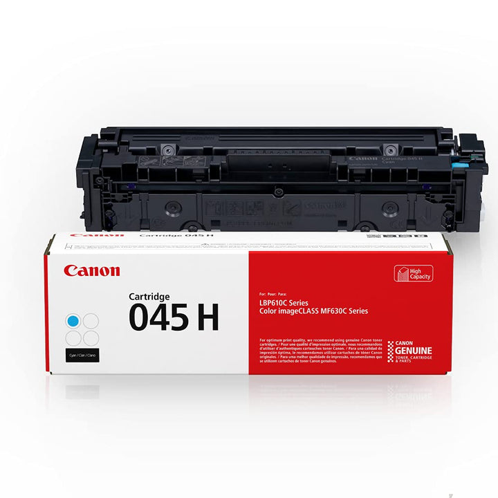 Canon 045 Original High Yield Laser Toner Cartridge - Cyan Pack