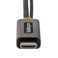 StarTech.com Adaptateur HDMI vers DisplayPort 30 cm, source HDMI 4K 60 Hz HDR vers moniteur DP, alimenté par bus USB, HDMI 2.0 vers DisplayPort 1.2