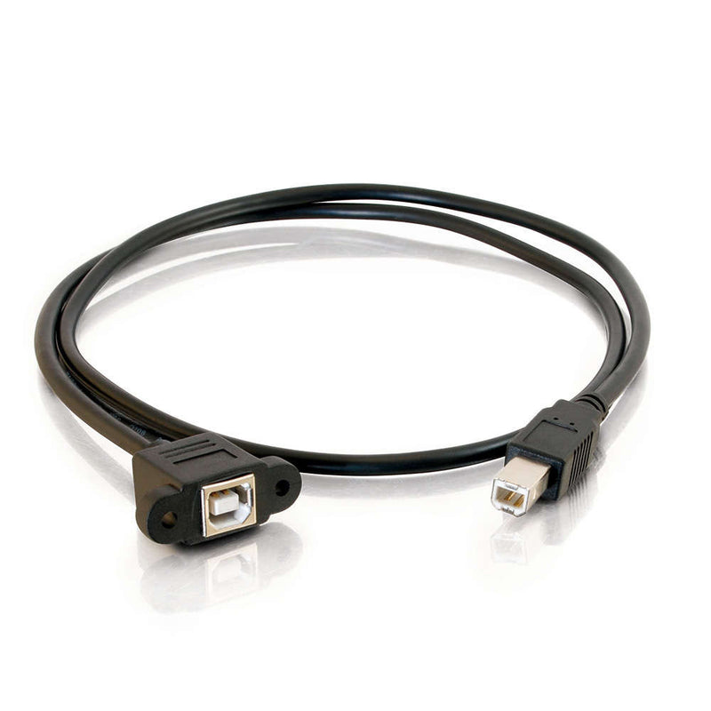 C2G USB 2.0 Panel Mount Cable