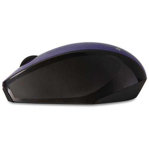 Wireless Multi-Trac Blue LED Optical Mouse - Purple