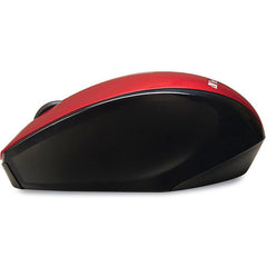 Wireless Multi Trac Blue LED Optical Mouse - Red