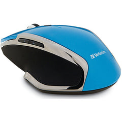 Wireless Notebook 6-Button Deluxe Blue LED Mouse - Blue