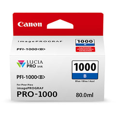 Canon LUCIA PRO PFI-1000 Original Inkjet Ink Cartridge - Blue Pack