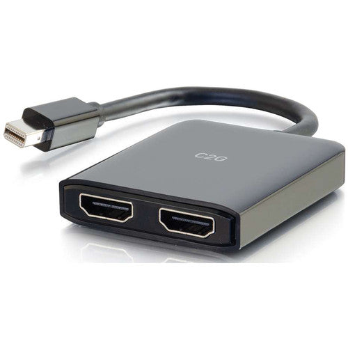 Répartiteur d'affichage C2G DisplayPort vers HDMI - Convertisseur adaptateur double moniteur