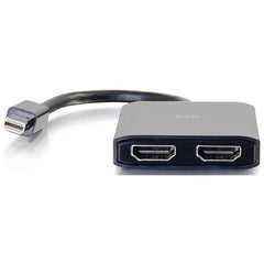 Répartiteur d'affichage C2G DisplayPort vers HDMI - Convertisseur adaptateur double moniteur