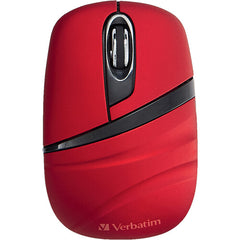 Wireless Mini Travel Mouse, Commuter Series - Red,1 Year Limited Warranty