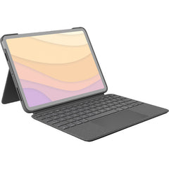 Logitech Combo Touch Keyboard/Cover Case Apple iPad Air (4th Generation), iPad Air (5th Generation) Tablet - Oxford Gray