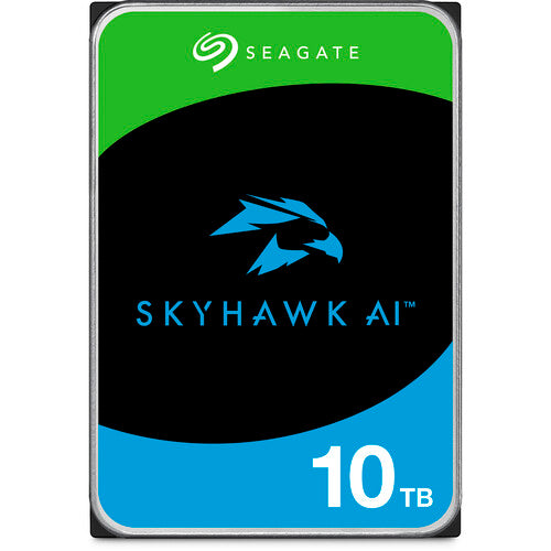 Seagate SkyHawk AI ST10000VE001 10 TB Hard Drive - 3.5" Internal - SATA (SATA/600) - Conventional Magnetic Recording (CMR) Method