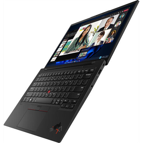 Ordinateur portable Lenovo ThinkPad X1 Carbon Gen 10 21CB000AUS 14" - WUXGA - 1920 x 1200 - Intel Core i5 i5-1240P Dodeca-core (12 Core) - 16 Go de RAM totale - 256 Go SSD - Peinture noire