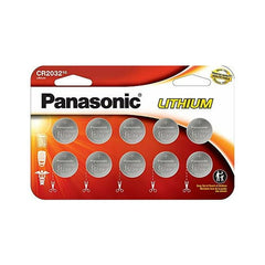 PANASONIC CANADA 3V - LITHIUM - CARTE LARGE 10 PCS