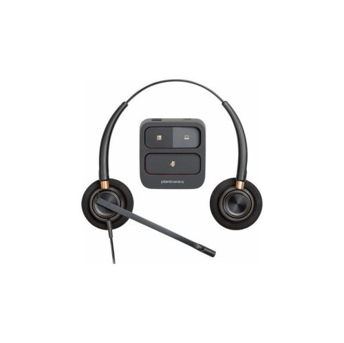 HP POLY ENCOREPRO 520 WITH QUICK DISCONNECT BINAURAL HEADSET-US