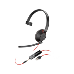 CASQUE MONAURAL USB-A HP POLY BLACKWIRE 5210