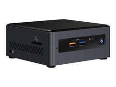 June Canyon 4c Pentium NUC7PJYHN w/ HDD, no codec, European cord. Supports DDR4-2400 1.2V SO-Dimm. Intel UHD Graphics 605. Up to 7.1 multichannel digital audio via HDMI or Thunderbolt 3
