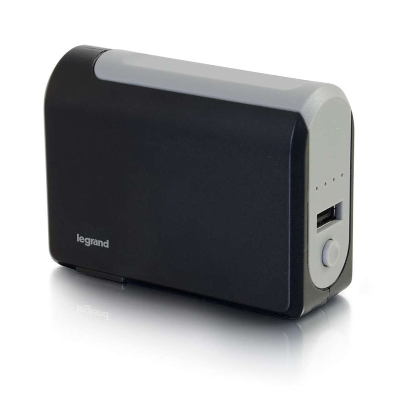 Legrand USB A Wall Charger - Portable Power Bank - AC Adapter - 5V/1A - 3000mAh