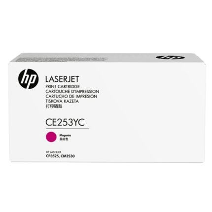 Cartouche de toner laser HP 504Y d'origine à rendement extra élevé - Pack magenta