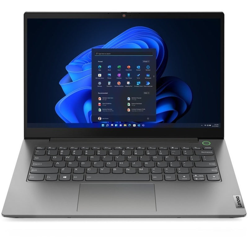 FR ThinkBook 14 Gen2 Intel, Intel Core I5-1235U_1.3G, 14 FHD AG 300N Display, W11 Pro, 16GB Memory, 256GB SSD, Backlit Keyboard, 2x2 AX BT, avec Smart Power Button with Integrated Fingerprint, 1 Year Courier/Carry in