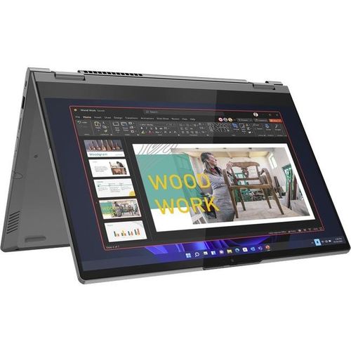 ThinkBook 14s Yoga Gen2,Intel CORE I5-1235U 1.3G,14.0FHD_AG 300N MT Nit SRGB Display,Win10 Pro 64 préinstallé par le biais des droits de rétrogradation dans Win 11 Pro 64,8GB Memory,256GB SSD,Backlit Keyboard,2x2 AX,with Smart Power Button with Integrated