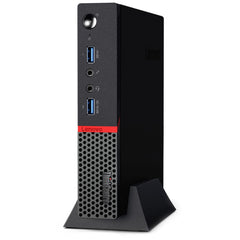 ThinkCentre M600, Intel J3710 (1.60GHz, 2MB), Windows 7 Professional 64 préinstallé avec droits de rétrogradation dans Windows 10 Pro, 4.0GB, 1x500GB SATA III, (x), Intel 3165, 1 an sur site