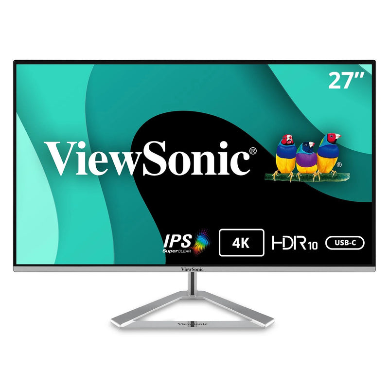 VIEWSONIC 27 4K UHD TN-BEZEL IPS MNTR AVEC USB-C HDMI / DSPLPRT3840 X 2160 RES