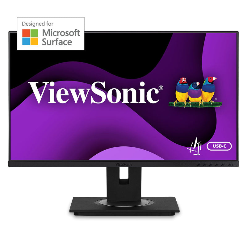 VIEWSONIC 24IN ERGONOMIC IPS DESIGNED FOR SURFACE MONITOR WITH USB-C,1920X1080 R