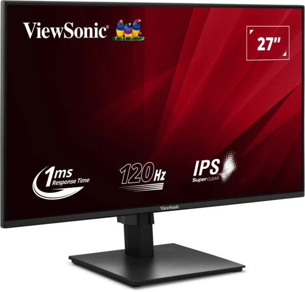VIEWSONIC 27IN 1080P ERGONOMIC 120HZ MONITOR WITH VARIABLE REFRESH RATE, HDMI AN