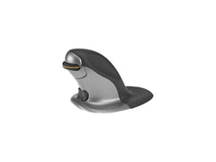 Posturite Penguin Ambidextrous Vertical Mouse for PC/Mac, Small Size, Cordless,