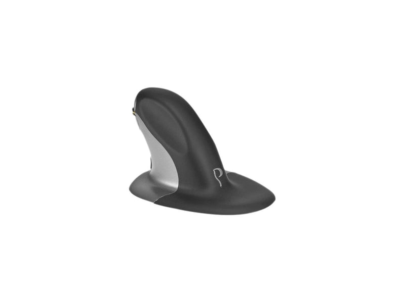 Posturite Penguin Ambidextrous Vertical Mouse for PC/Mac, Small Size, Cordless,