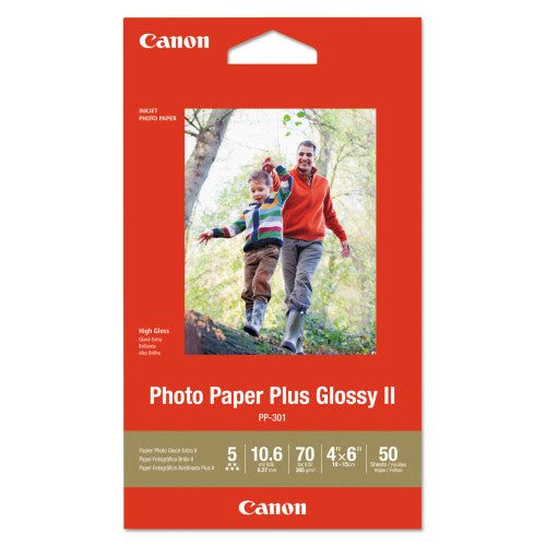 Canon Photo Paper Plus Glossy - PP-301 - 4x6 (50 Sheets)