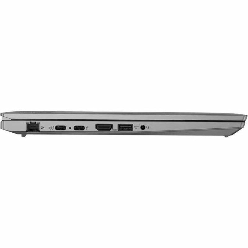 Lenovo ThinkPad T14 Gen 4 21HD0029US 14" Notebook - WUXGA - 1920 x 1200 - Intel Core i5 13th Gen i5-1345U Deca-core (10 Core) - 16 GB Total RAM - 16 GB On-board Memory - 512 GB SSD - Storm Gray
