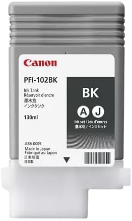 Canon LUCIA Black Ink Tank For IPF 500, 600 and 700 Printers