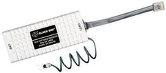 Black Box Telco Data-Line Surge Protector - 240Vdc Clamping Voltage, 75-Amp, RJ-11, 4-Wire