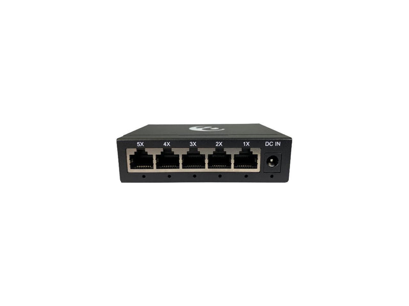 Amer 5 Port 10/100/1000 Mbps Gigabit Ethernet Desktop Metal Switch