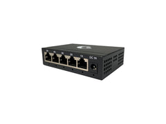 Amer 5 Port 10/100/1000 Mbps Gigabit Ethernet Desktop Metal Switch