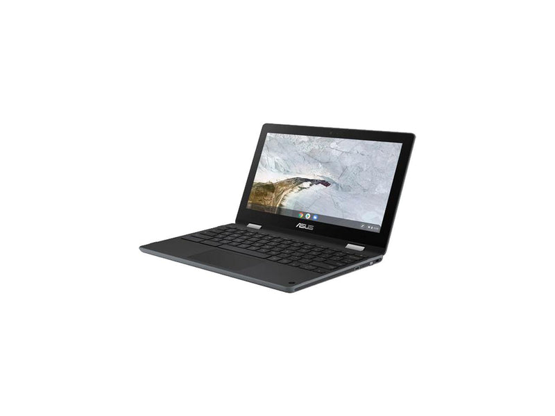 Asus Chromebook Flip C214 C214MA-C1R-CA 11,6" Écran tactile robuste convertible 2 en 1 Chromebook - HD - 1366 x 768 - Intel Celeron N4020 Dual-core (2 Core) 1,10 GHz - 4 Go de RAM totale - 32 Go de mémoire flash - Gris foncé
