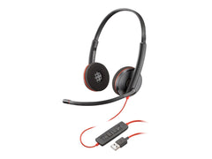 CASQUE HP POLY BLACKWIRE C3220 UC USB-A