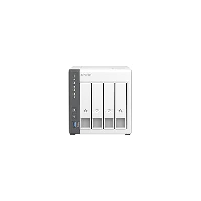 QNAP TS-433 4-BAY PERSONAL CLOUD NAS FOR BACKUP AND DATA SHARING. ARM 4-CORE COR